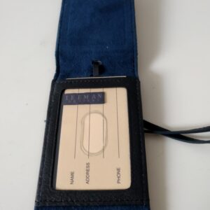 Cartera oficial de piel para acreditación eq.EEUU en Campeonato Mundial de Natación en Barcelona