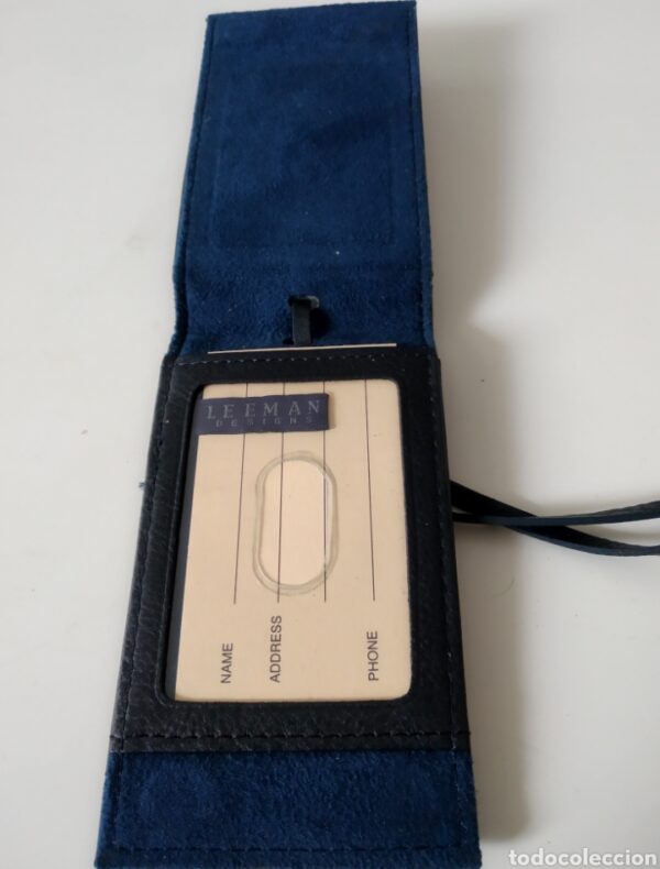 Cartera oficial de piel para acreditación eq.EEUU en Campeonato Mundial de Natación en Barcelona