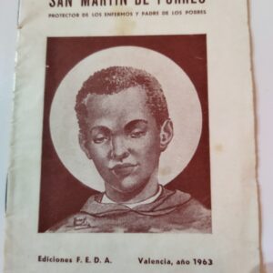 Librito y estampa de Sant Martín de Porres