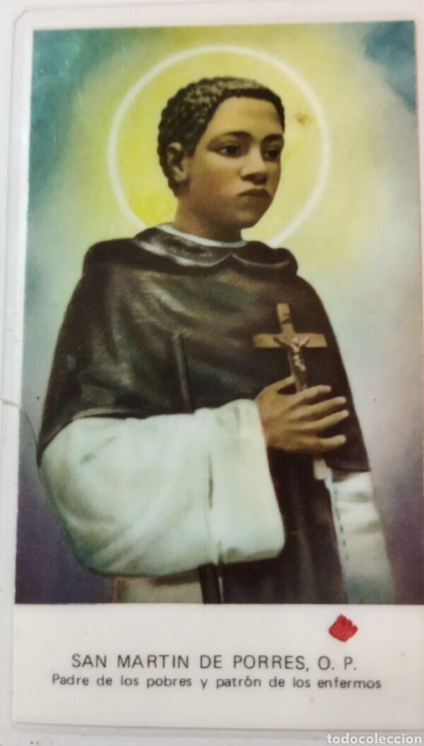 Librito y estampa de Sant Martín de Porres - Imagen 4