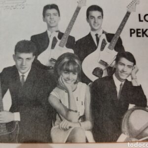 Tarjeta postal de promoción Discos Zafiro . Años 60