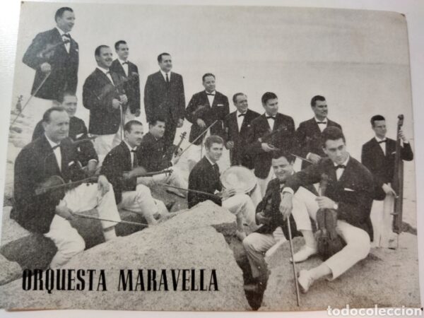 Tarjeta postal de promoción Discos Zafiro . Años 60 - Imagen 2